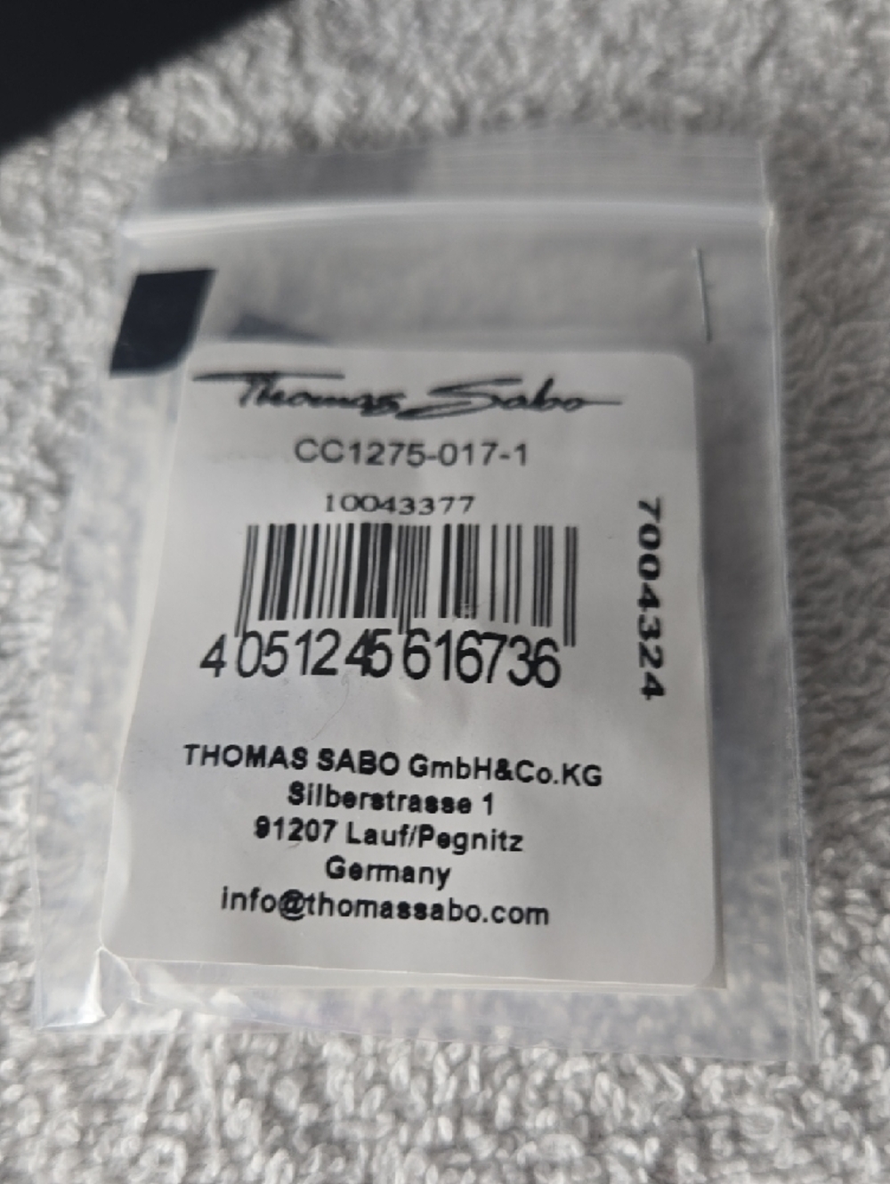 Thomas Sabo x HARIBO Blue Gummy Bear Charm - Picture 6 of 7